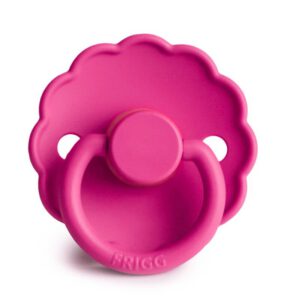 FRIGG Daisy fopspeen in Fuchsia – vooraanzicht