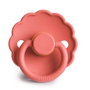FRIGG Daisy fopspeen in Poppy – vooraanzicht