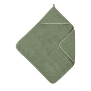 Badcape badstof Forest green van Atelier Mellow