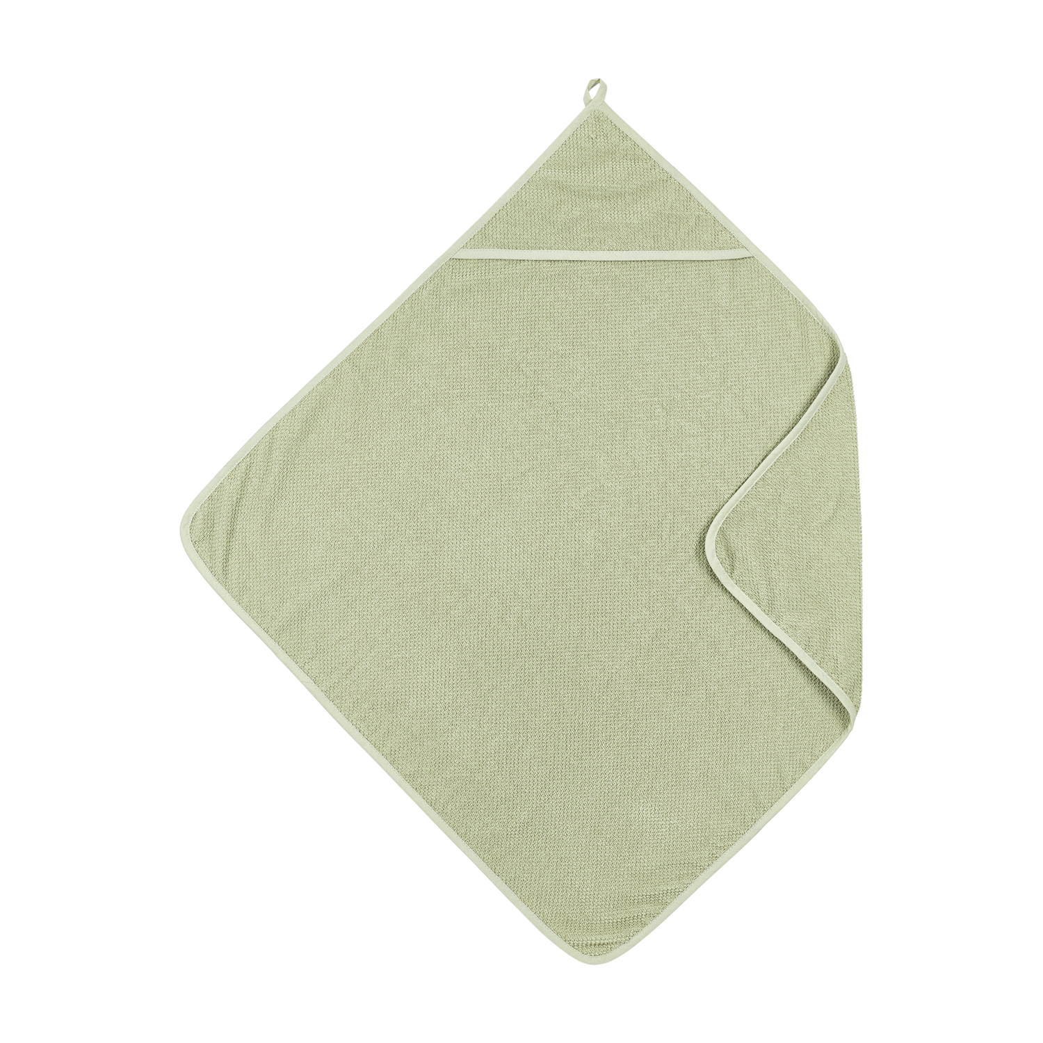 Badcape popcorn Soft Olive van Atelier Mellow
