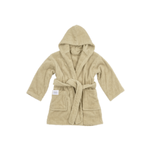 Baby badjas badstof Sand van Atelier Mellow
