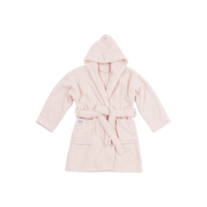 Baby badjas badstof Soft pink van Atelier Mellow