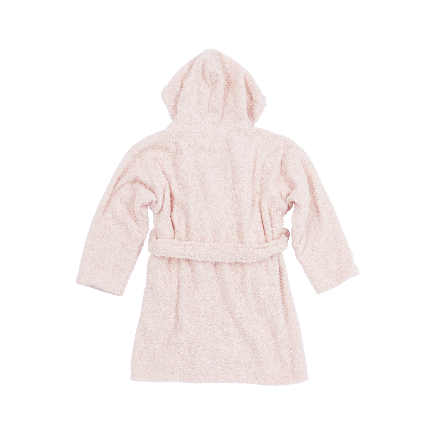 Baby badjas badstof Soft pink van Atelier Mellow